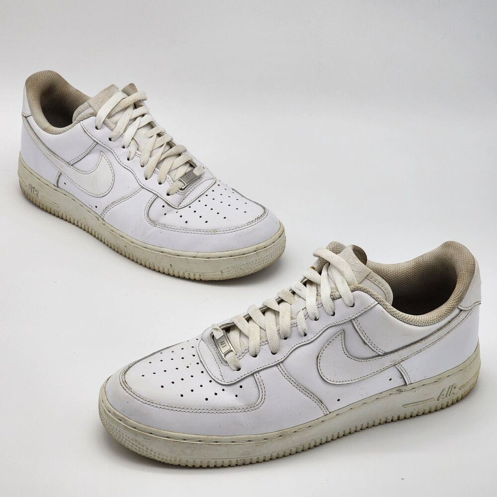 Nike Air Force 1 Low AF1 Triple White Men's Size 11.5
